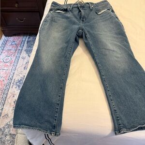 Madewell Women’s Mid Rise Kick Out Jeans